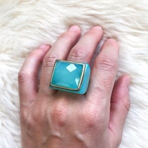 🔥NEW🔥 Marcia Moran Blu Agate Cocktail Ring